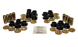 Dodge Viper Control Arm Bushing Set - Rear - Energy Suspension - Hyper-Flex Performance Polyurethane - Black - `92-`02